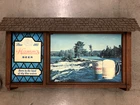 Matching Vintage Hamm's Beer Nature Lighted Signs