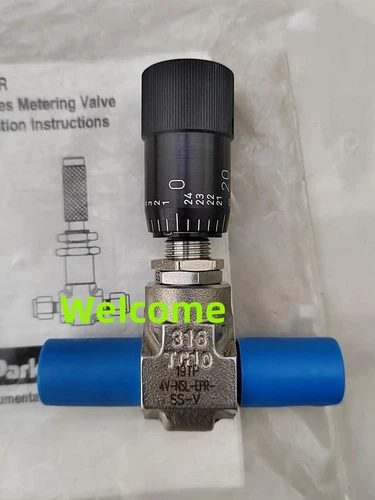New Parker 4V-NSL-EPR-SS-V metering valve Fast Shipping via FedEx or DHL 