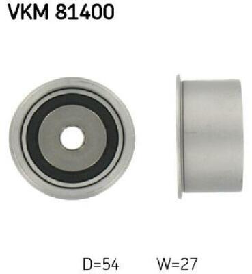 Original SKF idler/guide pulley timing belt VKM 81400 for Toyota