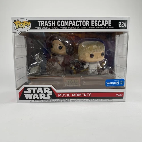 Funko Pop Star Wars Bobble-Head Movie Moments Trash Compactor Escape 224
