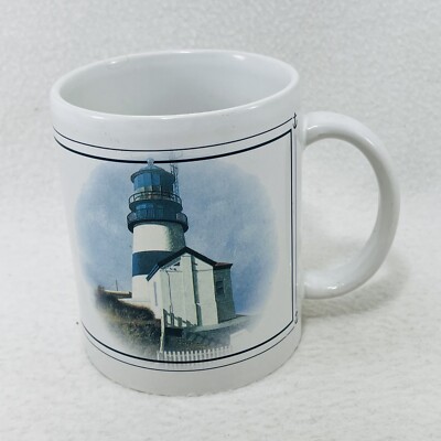 Vintage Otagiri Hamilton Mug Cape Disappointment Howard Koslow Art Lighthouse