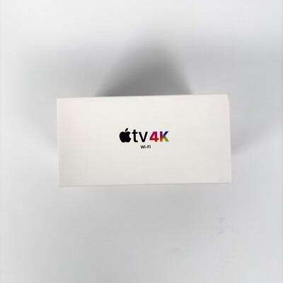 Apple TV 4K 3rd Gen 64GB Media Streamer Black Wi-Fi - A2737 - BOX