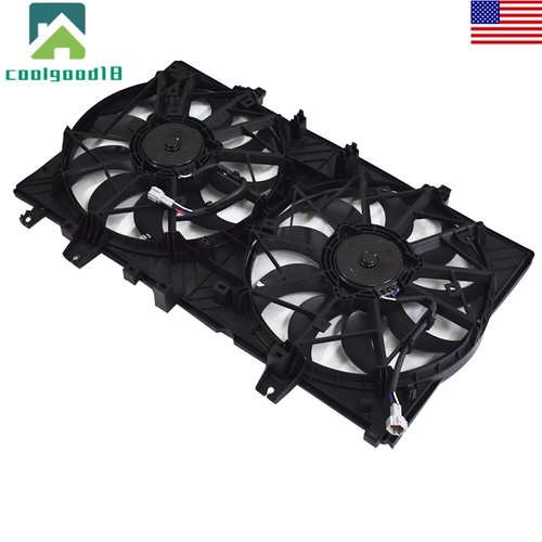 Ventilador condensador aire acondicionado radiador apto para Nissan Rogue 2014-20 X-Trail 14-20 - Imagen 6 de 10