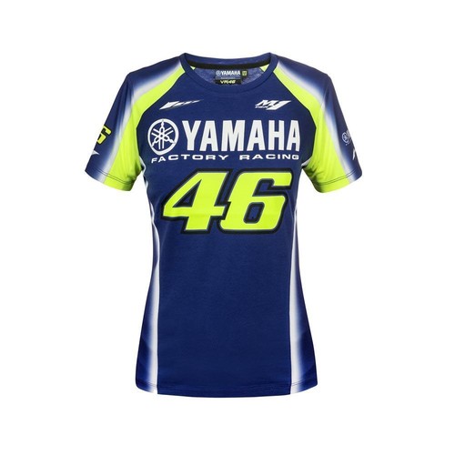Magliette Yamaha Vr46 Rossi Motociclismo Blue Royal Racing cS6SaX