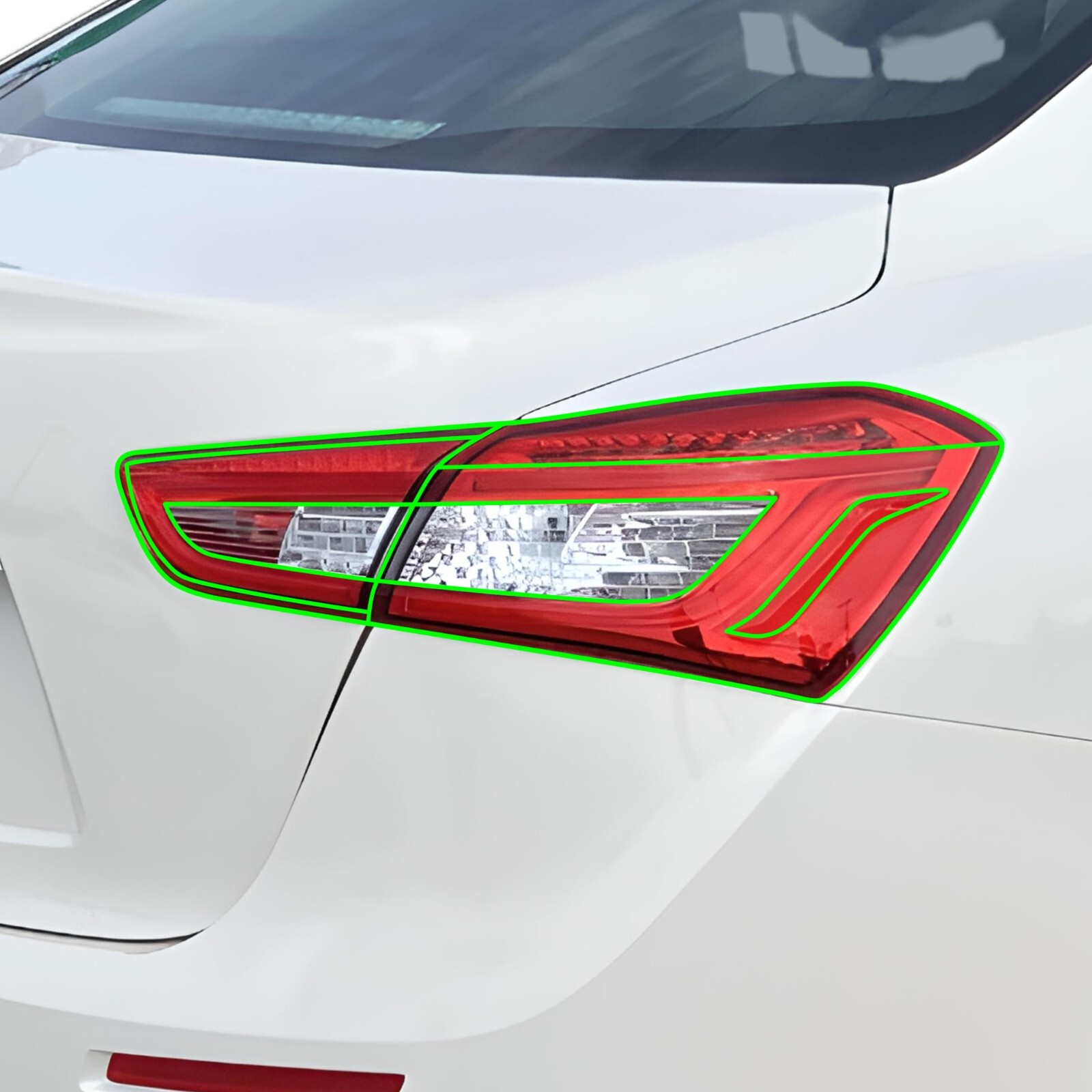 Fits Maserati Ghibli 14-20 Tail Light Precut Clear Bra PPF Taillight Film