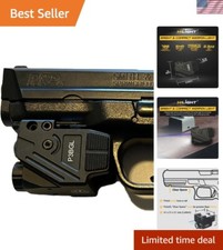 Rechargeable Tactical Laser  LED Flashlight   100 Yards Visibility, Ultra-Light