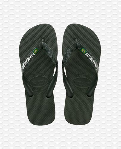 Scarpe e Abbigliamento delle Migliori Firme a prezzo Outlet - HAVAIANAS  INFRADITO UOMO BRASIL LOGO NEW GRAPHITE CIABATTE IN GOMMA MARE PISCINA