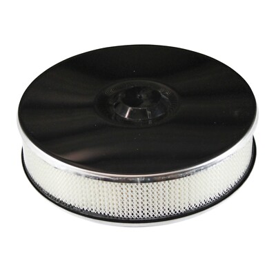 Chrome Air Cleaner 8-3/4'' Wide x 55mm Tall Weber DCD DCB DAS DCHD DCS