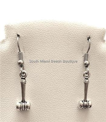 Law Gavel Earrings Lawyer Judge JD Attorney Auctioneer Paralegal Gift  Silver