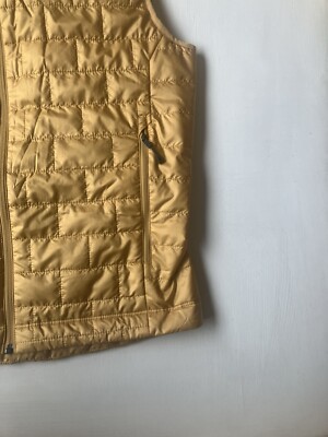 Patagonia Nano Pufferfish Gold Vest Color Puffer Men's Size Medium
