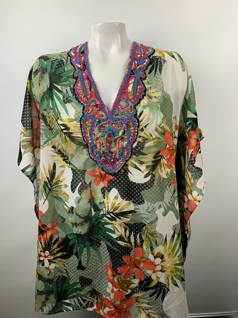 caftan blouse