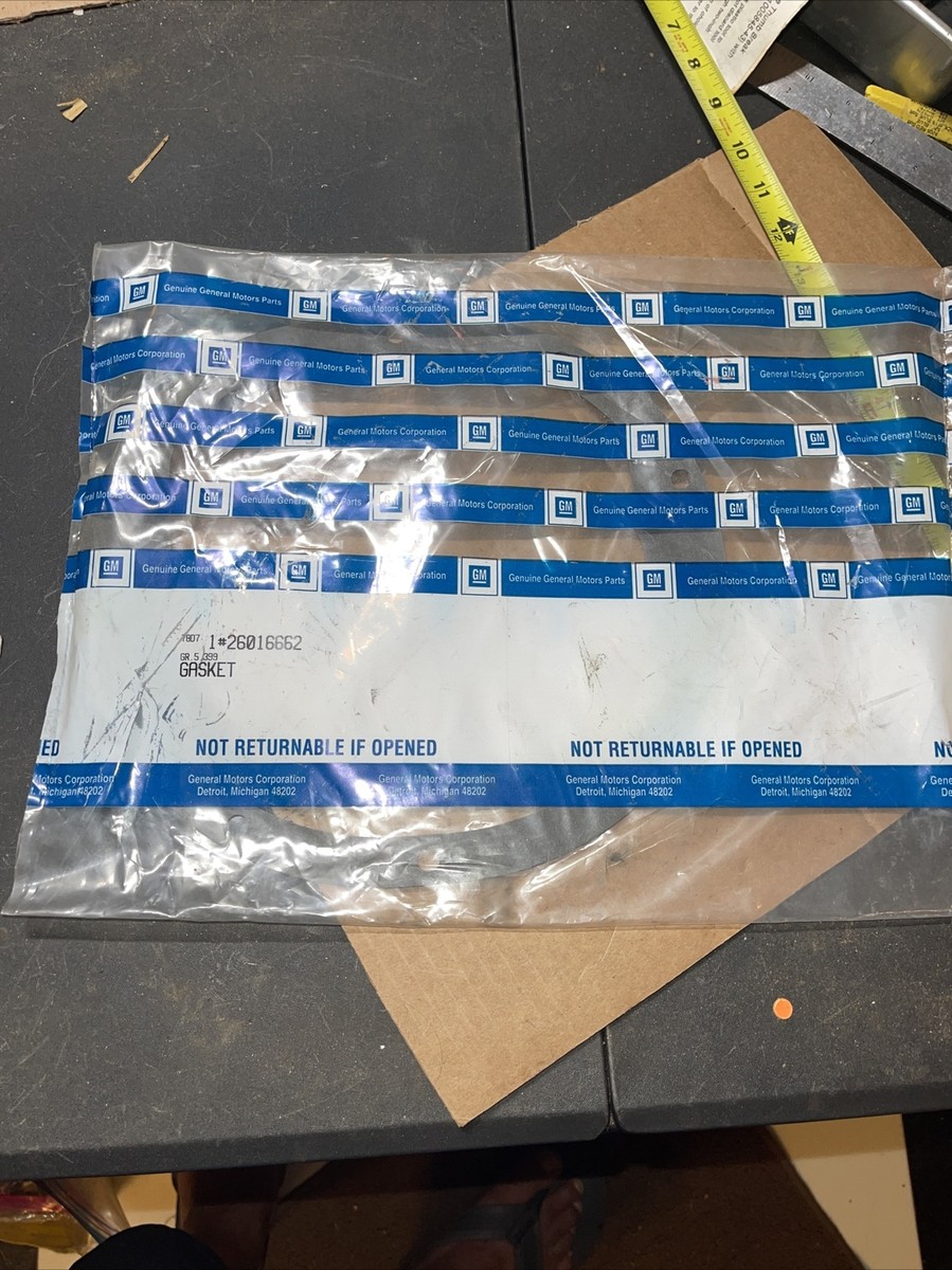 GM OEM NEW Rear Axle Differential Pumpkin Cover Gasket GM OEM NEW Rear Axle Differential Pumpkin Cover Gasket