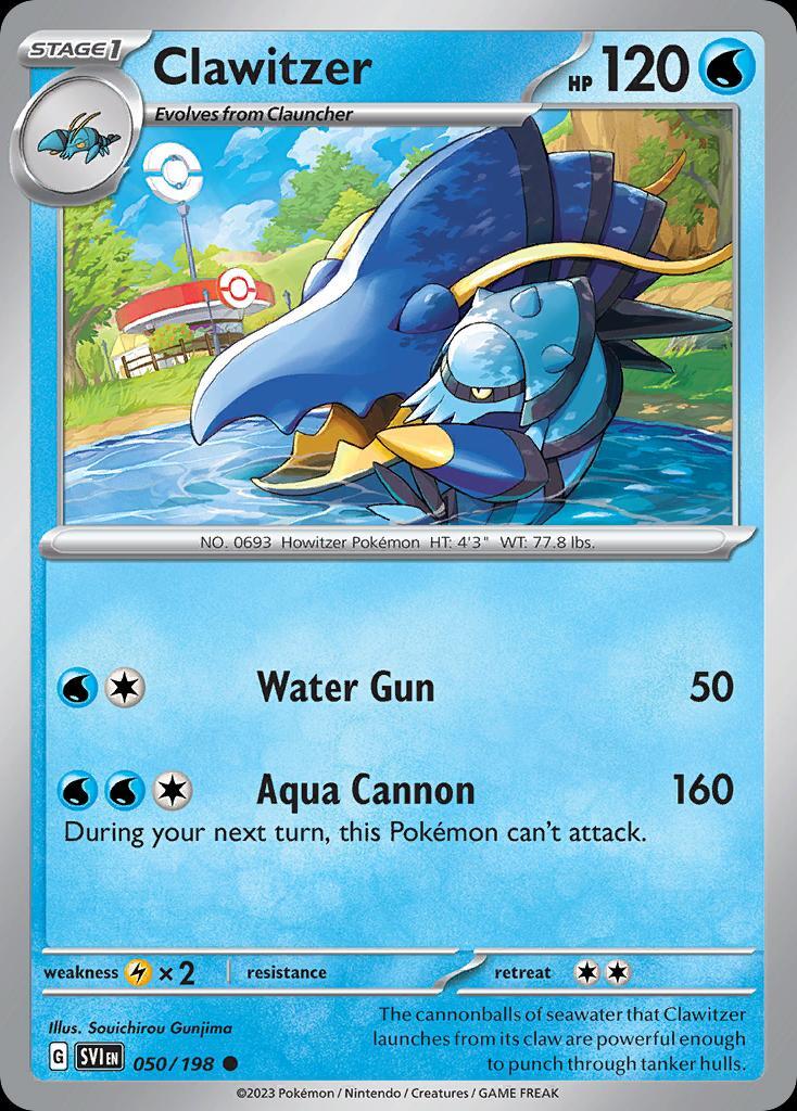 pokemon clawitzer card Clawitzer M1S 068/063 AR Card main image 1