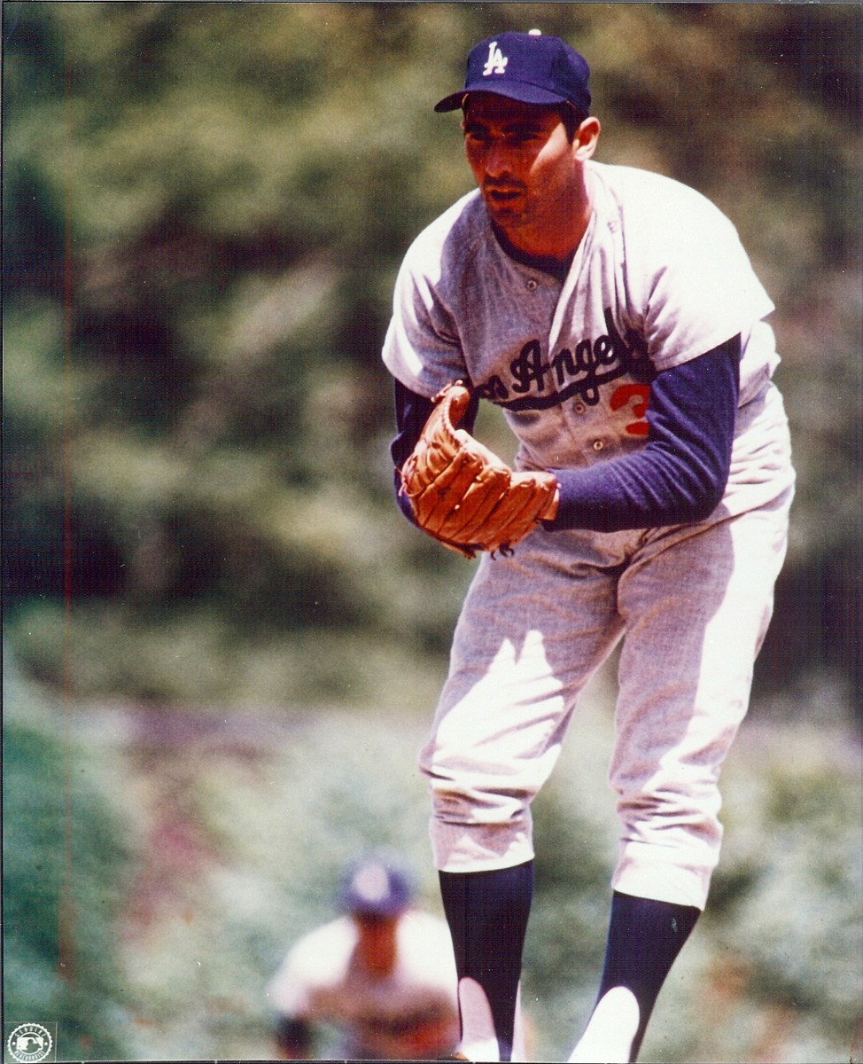 Sandy Koufax Pitching