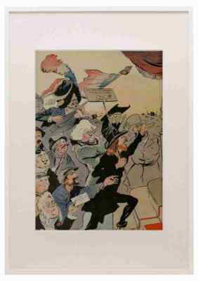 La Vie en Rose 1903 Le Proleteriat A3 A4 Framed Print Picture