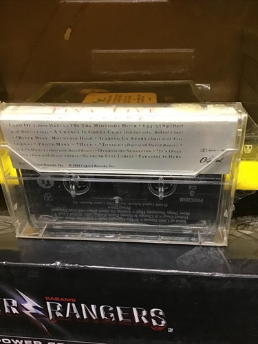 Tina Turner Live In Europe Cassette Tape C4-590126 C4-90128 - Picture 3 of 3
