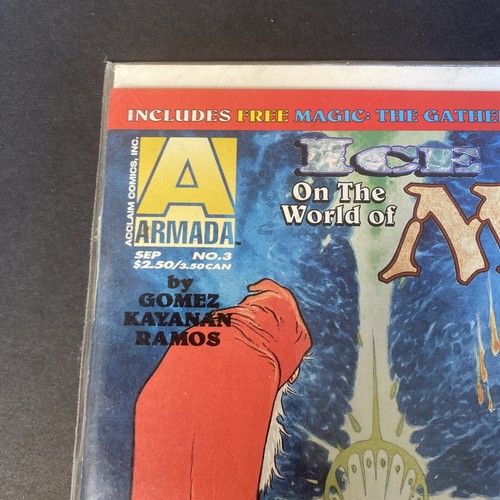 Ice Age On The World Of Magic The Gathering Armada Vol.1 No.3 1995 Vintage - Picture 5 of 6