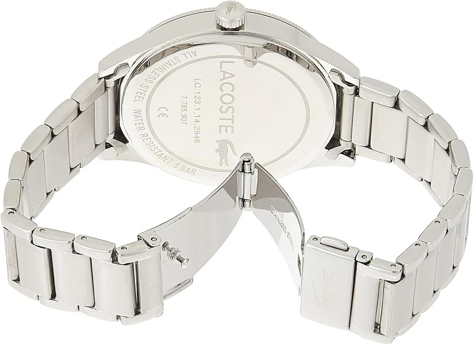 Reloj Lacoste Continental Hombre Acero Inoxidable Azul Marino Foto 2 de 4