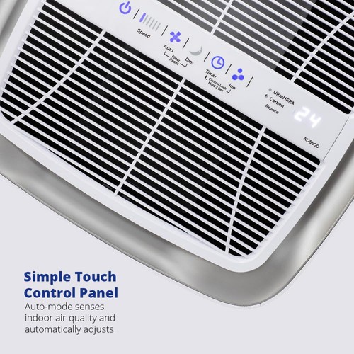 AIRDOCTOR AD5500 4-in-1 Air Purifier for Extra Large Spaces & Open Concepts w... - 第 3/9 張圖片