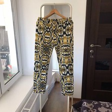 Just Cavalli Psychedelic Hallucination Printed Vintage Pants Size 29