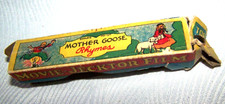 VINTAGE TECKTOR FILM NYC WOODEN SPOOL REEL MOTHER GOOSE RHYMES