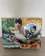 dragon ball z plastic model kit saiyan space pod figure bandai