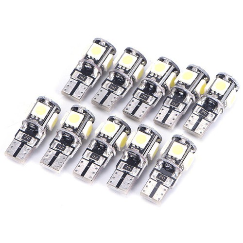 10pcs T10 W5W 5SMD Car LED Canbus Interior Light Wedge Parking Bulb 12V - Picture 2 of 9