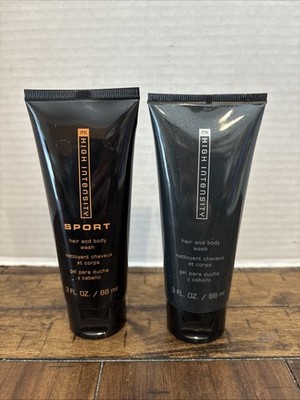 MARY KAY MK MEN~HIGH INTENSITY & HIGH INTENSITY SPORT~HAIR & BODY WASH 3oz Each