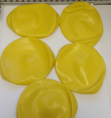SINCLAIR & RUSH FLANGE COVER YELLOW, P/N: 268078 ASA 10.75-24, LOT OF 5