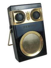 Sehr fr&uuml;hes 1956/57 Transistor-Radio: Zenith Royal500: Ch: TZT40, topp erhalten.