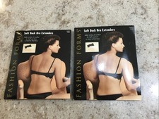 Vintage Fashion Forms Soft Back Bra Extenders