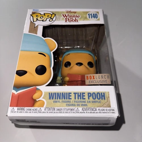 Winnie the Pooh #1140 Funko Pop Box Lunch Exclusive Disney Box Dmg