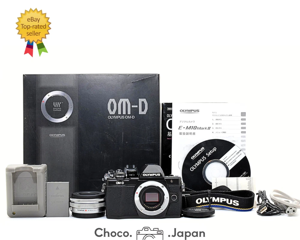 Olympus OM-D E-M10 Mark II Mirrorless Interchangeable Lens Cameras