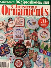 Just Cross Stitch Magazine 2022 Special Christmas Issue Ornaments 70 Projects
