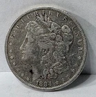 1884 O Morgan Dollar