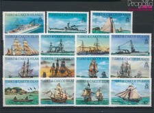 Timbres Turks- et Caicos-îles 1983 Mi 658A-672A (complète edition) n (10876798