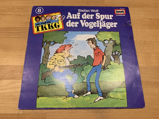 Hörspiel LP Vinyl Platte TKKG (8) Auf der Spur der Vogeljäger EUROPA 115725.6