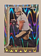 2025 Topps Chrome Taysom Hill Ray Wave Saints