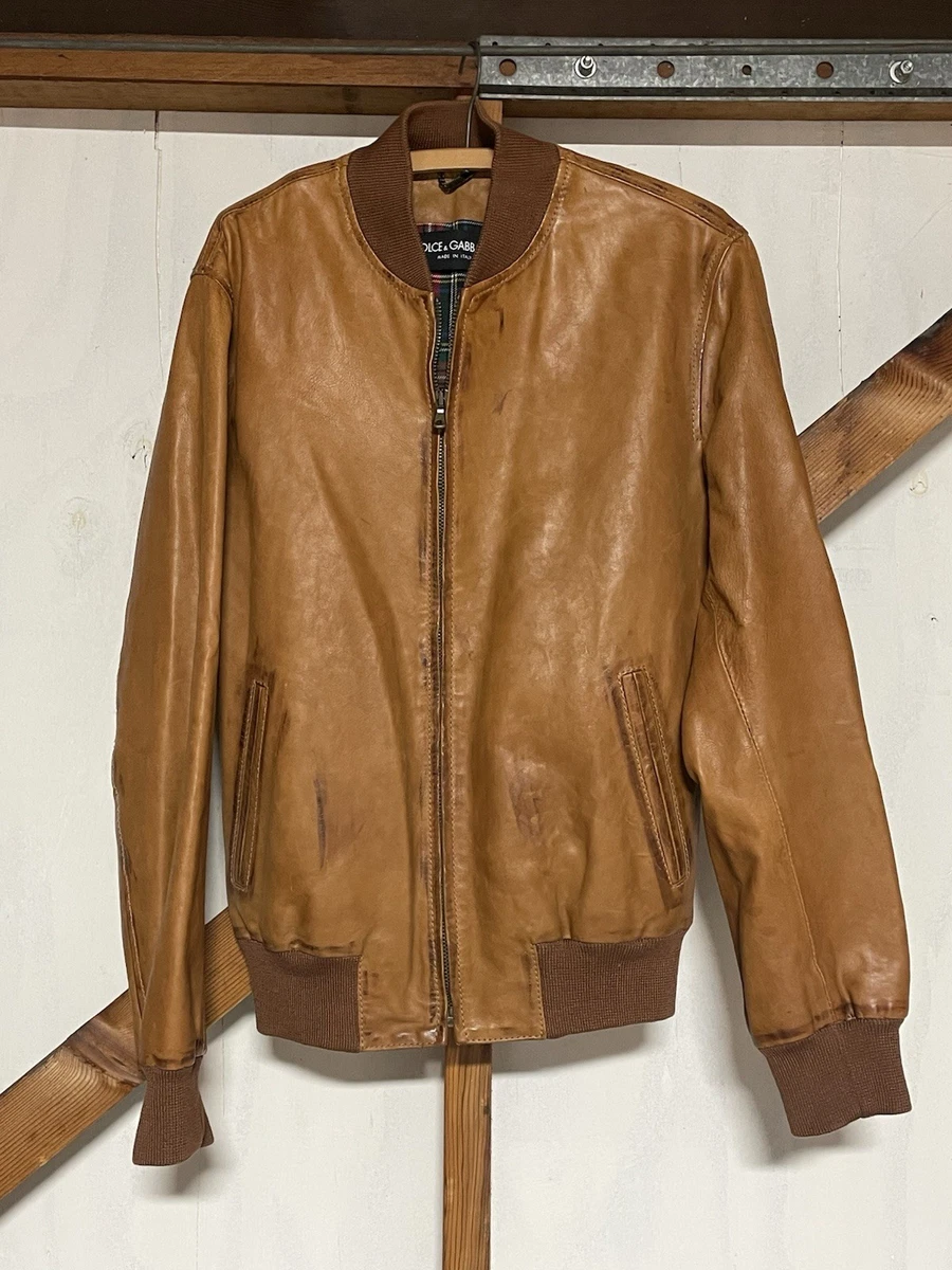 Dolce&Gabbana Leather Jacket products for sale | eBay