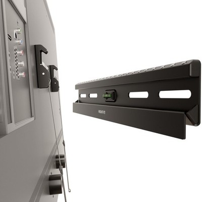 Mount-It! No Stud TV Wall Mount, Studless Drywall Bracket for 23 65 Black 