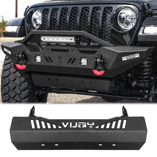 Front Bumper Skid Plate For 2018-2025 Jeep Wrangler Jl 2020-2025 Gladiator Jt