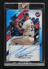 2025 Topps Pristine Blue Pulsar Refractor 74/75 Jhoan Duran #PA-JD Auto 16wc