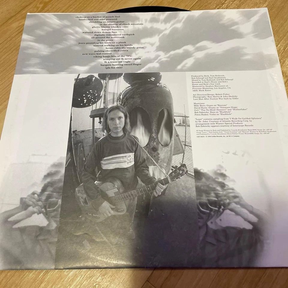 Beck Mellow Gold 1994 Album with Inner Sleeve CD Rock Folk Blues Used - Image 3 of 4