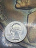 1969-D WA Quarter, It's far out! Coin #003