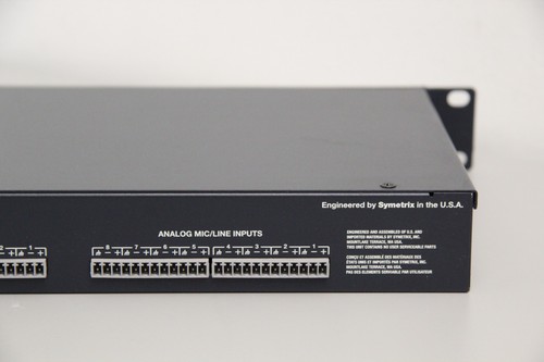Symetrix Symnet Solus 8 Signal Processor - Picture 6 of 8