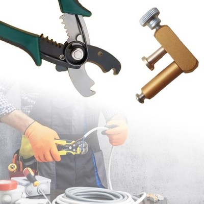 Ergonomic Adjustable Position Wire Stripping Pliers for Accurate Electrical Work