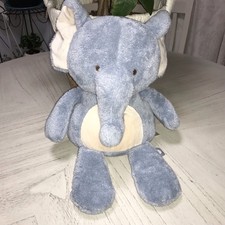 Lambs  Ivy 15" Signature Blue Elephant Tales Cruiser Plush Lovey Stuffed Animal