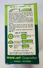 Rain Jet Adjustable Brass Sprinkler 852c Parkway 5’ x 25’ Strip. NOS/Vintage. — photo 3