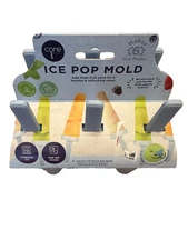 NEW Core Kitchen Super Ice Pop Mold Maker 6 Piece Set