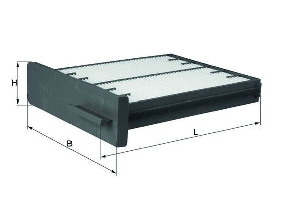 Filter Innenraumluft Knecht LA 125 FÜR Mazda Innenraumfilter Pollenfilter-image